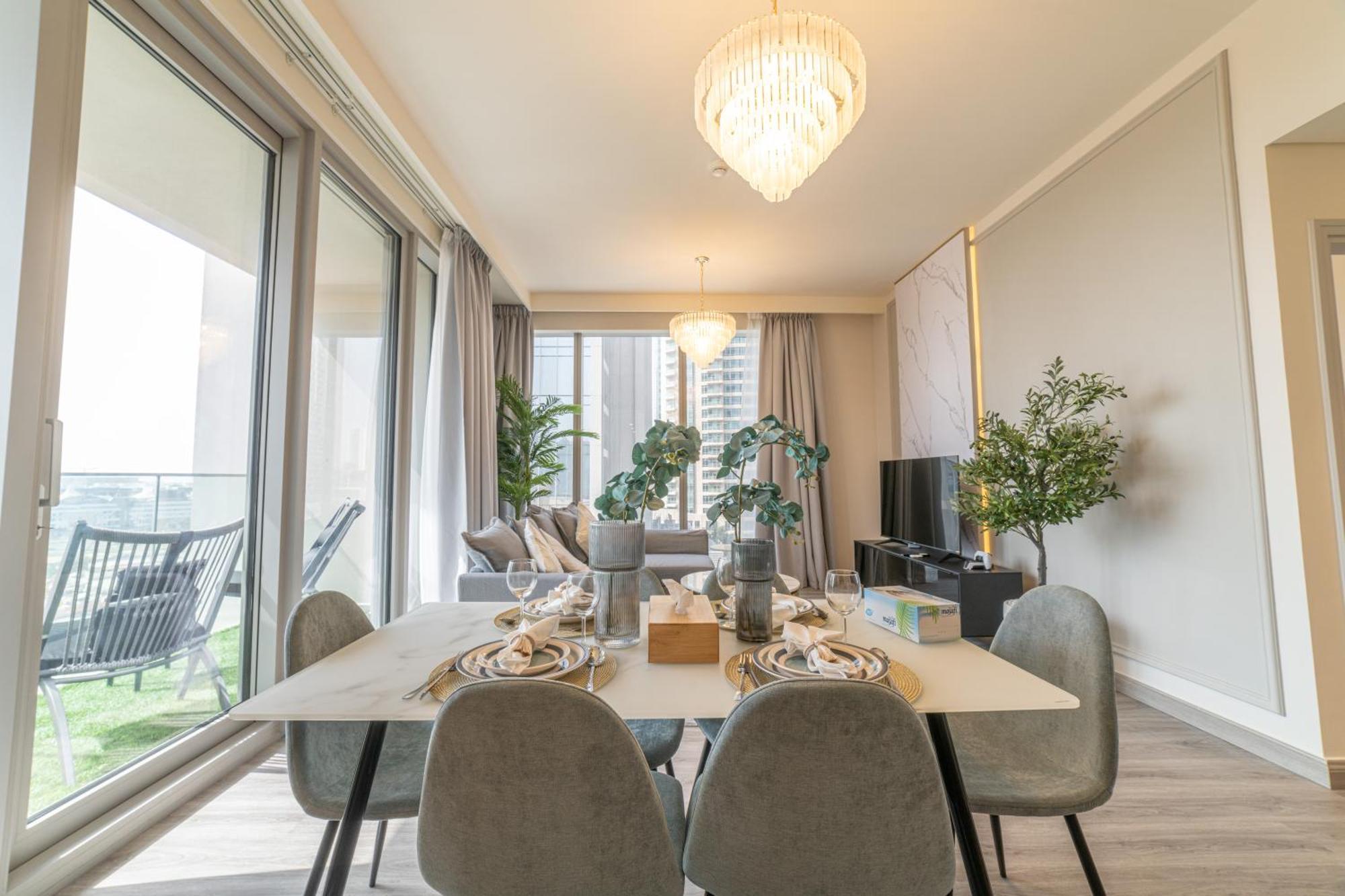 First Class 2Br With Full Dubai Boulevard View Zewnętrze zdjęcie