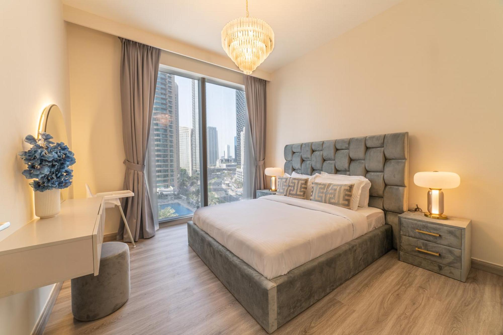 First Class 2Br With Full Dubai Boulevard View Zewnętrze zdjęcie