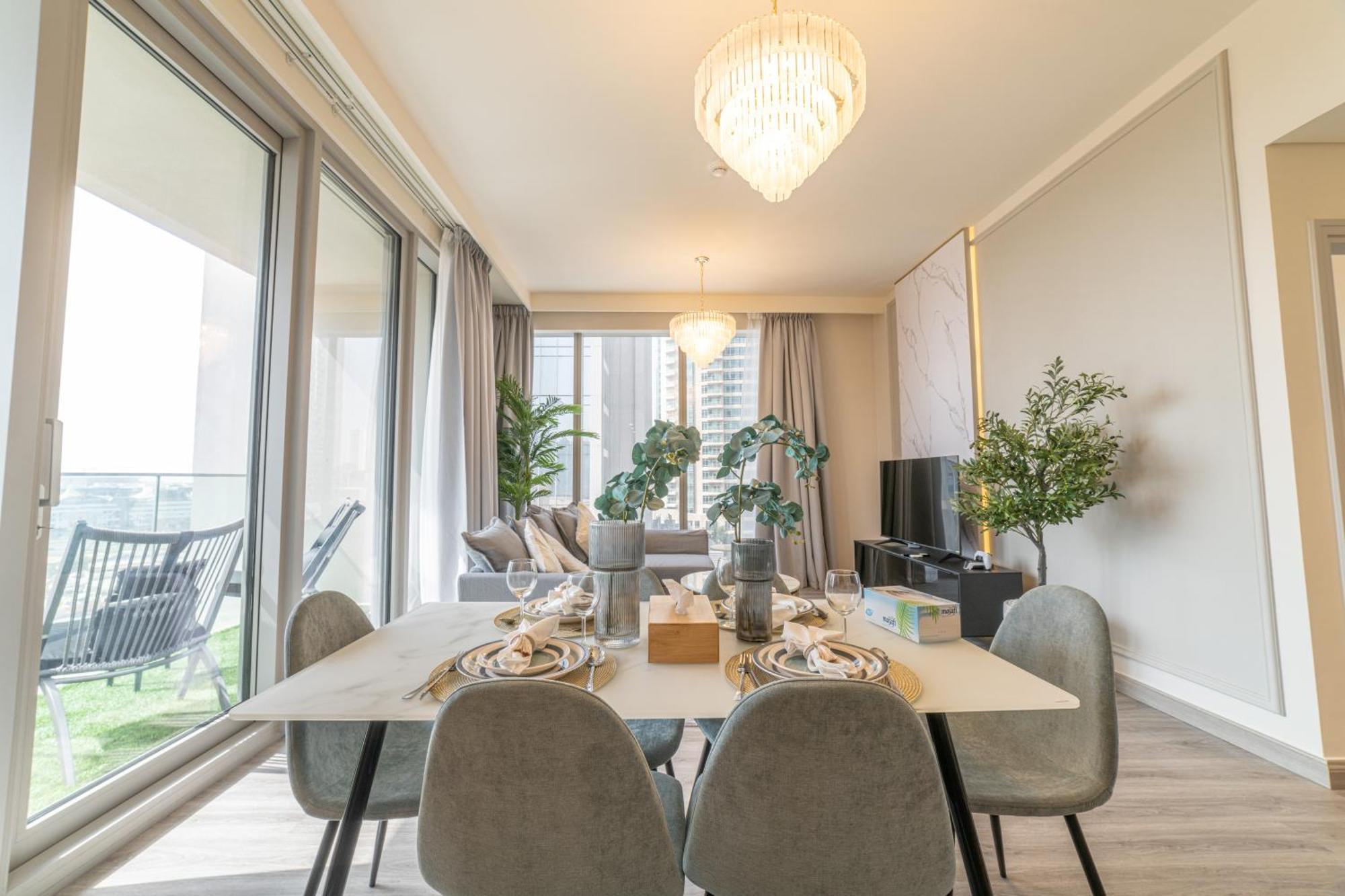 First Class 2Br With Full Dubai Boulevard View Zewnętrze zdjęcie